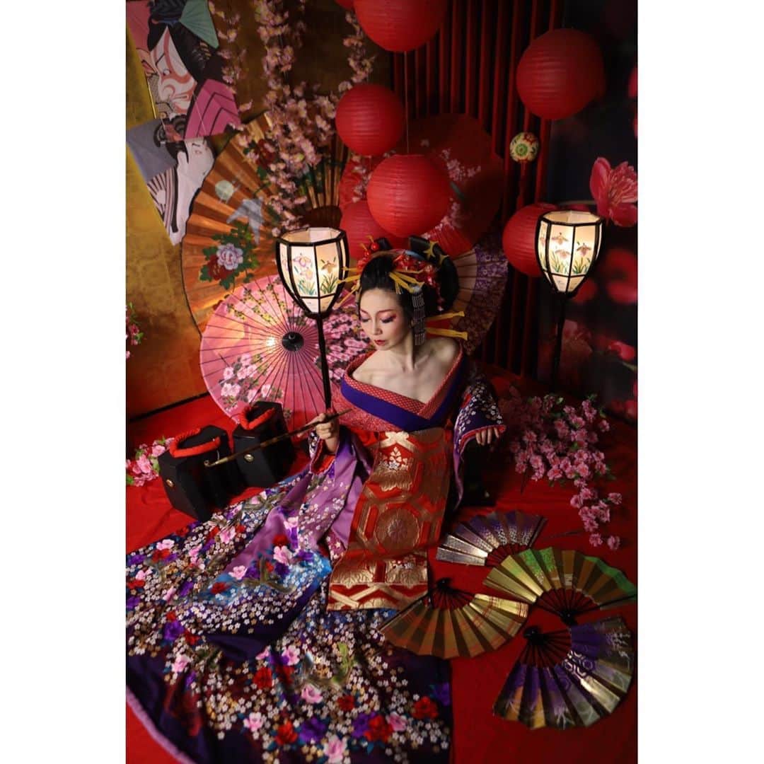井川ちさと（新尾きり子）のインスタグラム：「💎💎💎﻿ #onepiece 🌐 #ワノ国  #花魁  #wanokuni  #oiran」