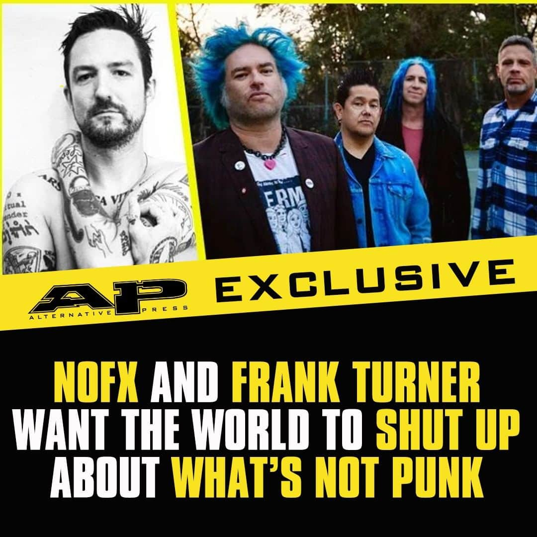 Alternative Pressさんのインスタグラム写真 - (Alternative PressInstagram)「INTERVIEW: @fatmikedude and @frankturner discuss their philosophies regarding the best cover versions, favorite punk albums and annoying punk policemen ⁠ LINK IN BIO⁠ .⁠ .⁠ .⁠ #fatmike #nofx #frankturner #punk #punkmusic #punkculture #alternativepress #altpress」7月20日 10時30分 - altpress