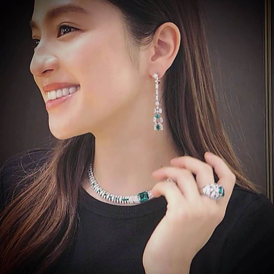 中村アンさんのインスタグラム写真 - (中村アンInstagram)「普段触れることのない HighJewelry を見せていただきました💎素晴らしい美しさと技術‼︎‼︎ @cartier #cartierhighjewelry」7月20日 11時12分 - cocoannne