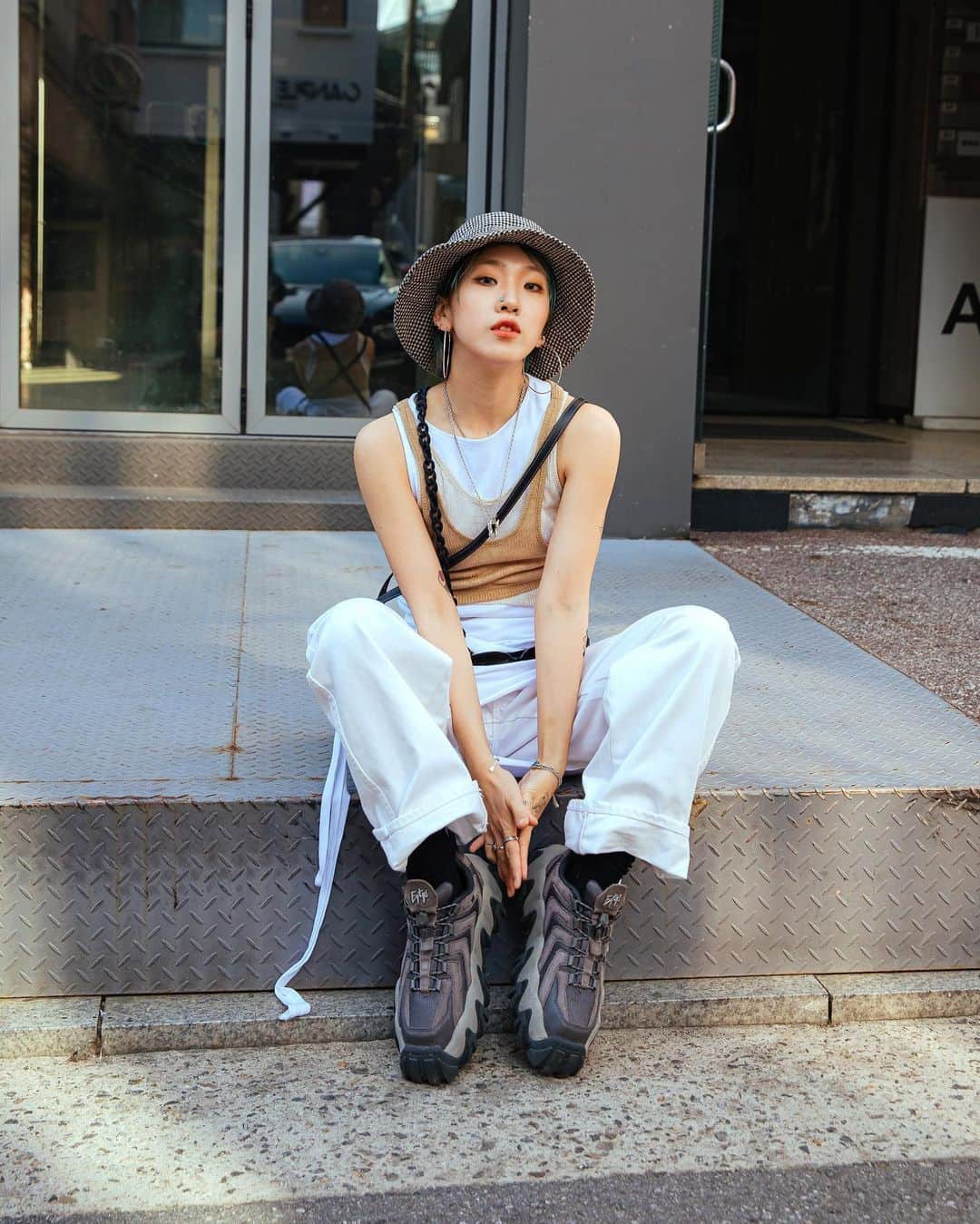 가로수길 , Seoulさんのインスタグラム写真 - (가로수길 , SeoulInstagram)「Street Fashion Style Thx @naras._ 🔥🔥 가장핫한 패션 인플루언서 나라님」7月20日 12時33分 - jaylim1