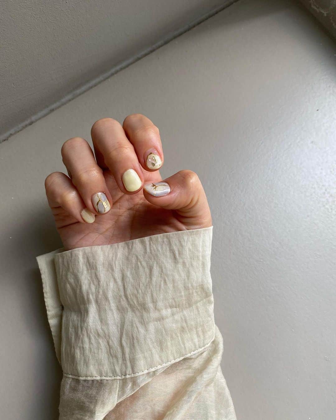 rats1316のインスタグラム：「・ nail💅 ・ ・ ・ #nail#ネイル#ジェルネイル」