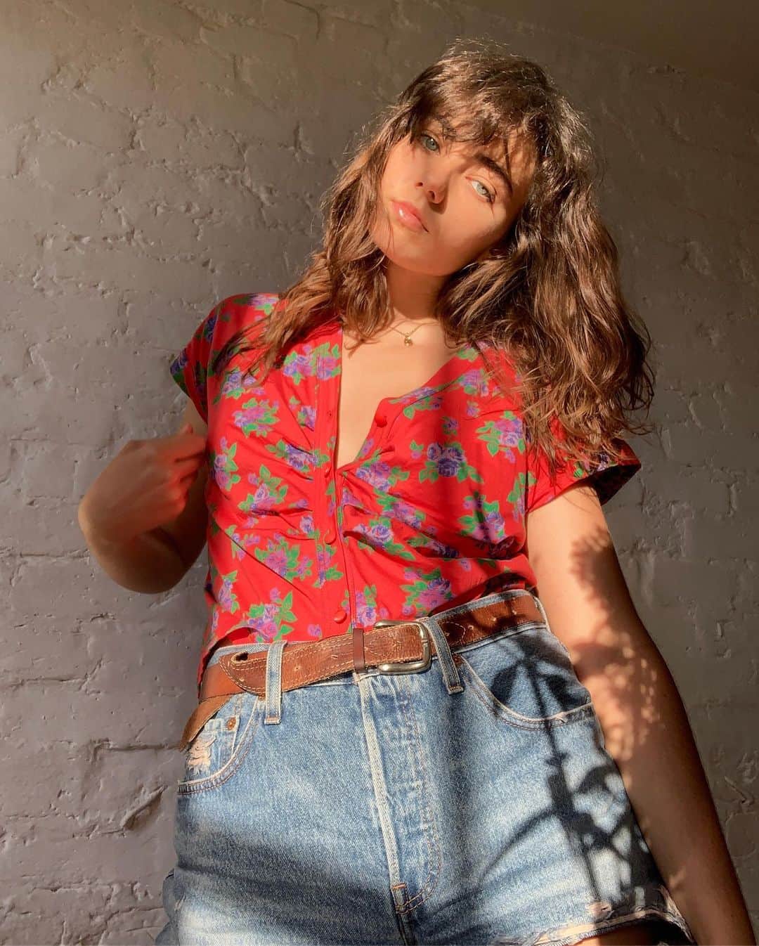 Amelia Zadroのインスタグラム：「❤️ @pelicansandparrots @flowstate.studios @fash_rev」