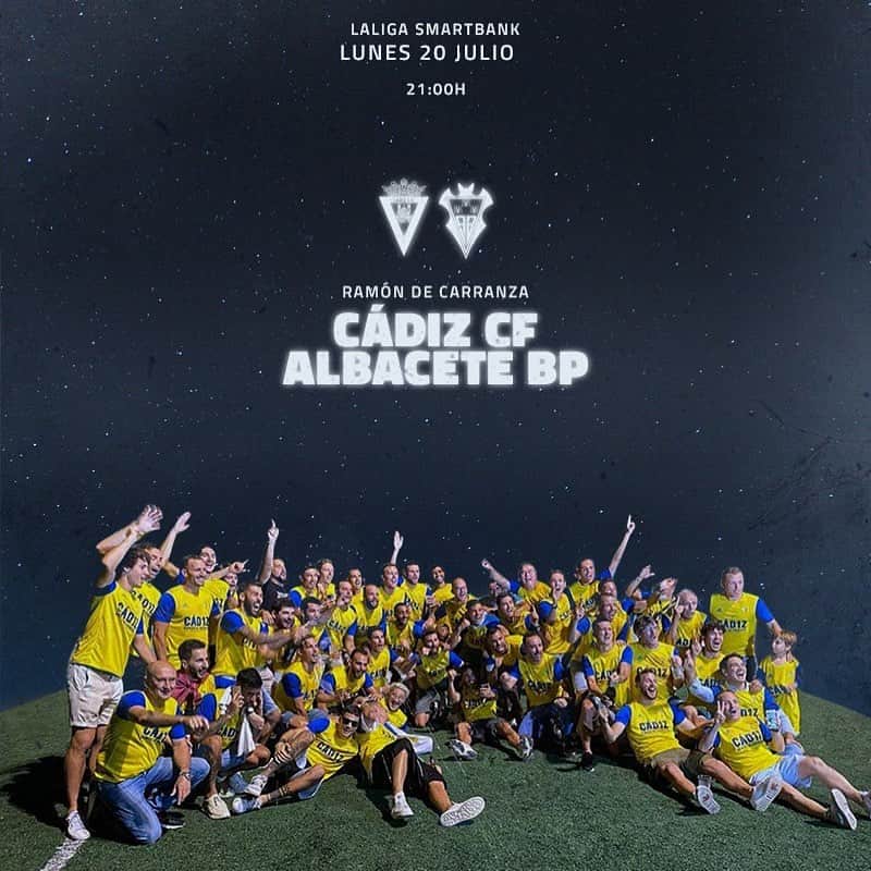 アレハンドロ・フェルナンデス・イグレシアスのインスタグラム：「¡ La liga en juego!  Tenemos que ser campeones y cerrar un año increíble de la mejor manera.  Vamos Cádiz💛💙  #AF8 #Mehandichoqueelamarillo #SomosdePR1MERA」