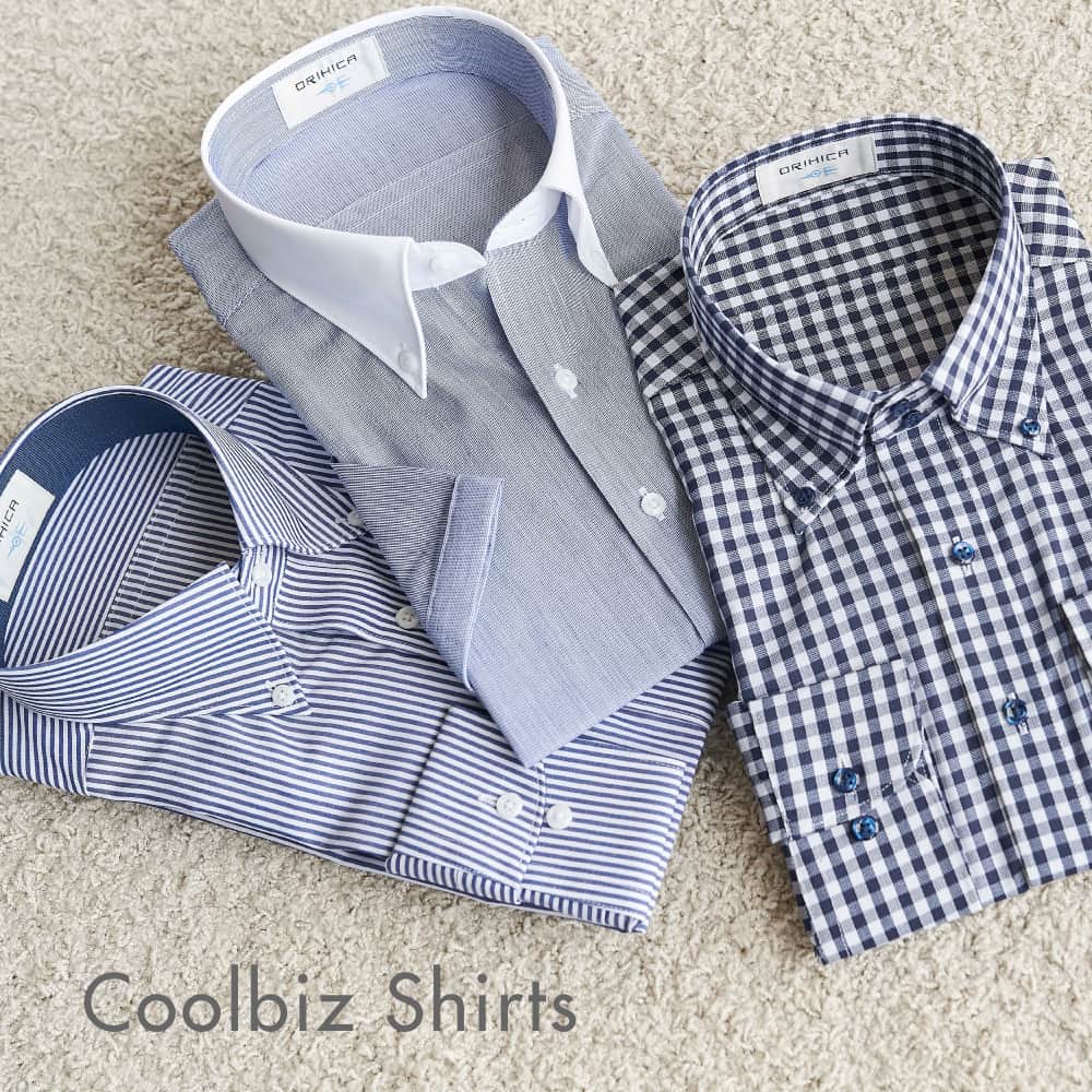 ORIHICAさんのインスタグラム写真 - (ORIHICAInstagram)「ㅤ⁣ 夏のビジネススタイルの救世主！⁣ 吸汗速乾DRYで快適なシャツを⁣ ぜひ一度お試しください♪⁣ ㅤ⁣ クールビズ時に最適なのが、⁣ スーパークールノンアイロンシャツ。⁣ 定番のボタンダウンやカッタウエイなどの襟型のほか、長袖と半袖を豊富に取り揃えています！⁣ ㅤ⁣ COOLMAX®の生地を使いながらも⁣ ノンアイロン仕様でお手入れも簡単ですよ◎⁣ ㅤ⁣ #ORIHICA #オリヒカ #スーツ #ファッション #季節の変わり目 #ワイシャツ #オフィスコーデ #オフィスカジュアル #スーツコーデ #スーツのある日常 #スーツのある毎日 #スーツ男子 #ボタンダウン #ワイドカラー #ストライプシャツ #カジュアルシャツ #ビジカジ #ノーネクタイ #メンズファッション #ビジネスシャツ #ビジネスマン#クールビズ #クールビズスタイル#vゾーン #ノンアイロンシャツ#クレリックシャツ#ボタンダウンシャツ#ギンガムチェックシャツ #メンズファッションコーデ #スーツ着こなし」7月20日 19時00分 - orihica_official