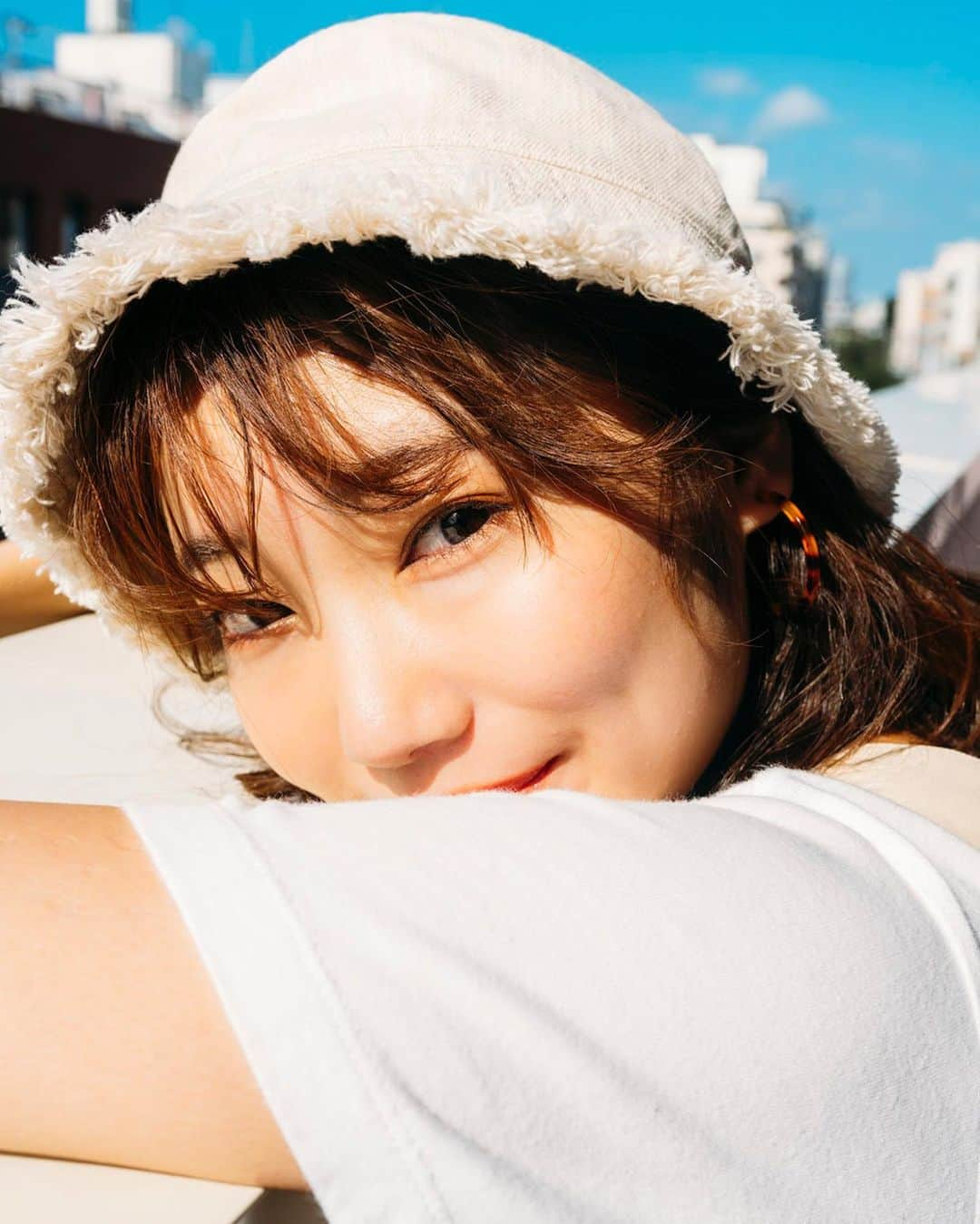 井口りおさんのインスタグラム写真 - (井口りおInstagram)「おひさま本気出しすぎ☀︎」7月20日 19時08分 - rio_inkc