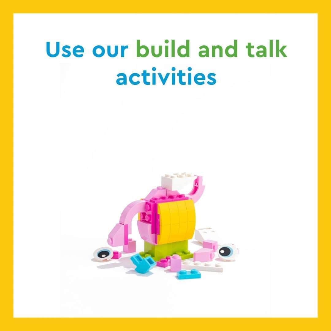 LEGOさんのインスタグラム写真 - (LEGOInstagram)「Talking about digital safety and wellbeing can be scary. Use our Build & Talk activity to turn it into a fun and relaxed chat! Check out link in bio for more information on digital safety 😊」7月20日 20時01分 - lego