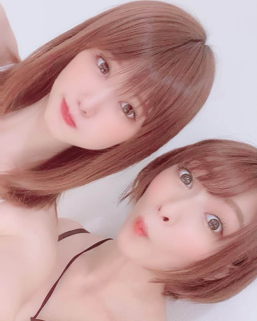 涼宮琴音のインスタグラム：「先日の撮影で一緒だったみくたん❤ インスタとても久しぶり(；'ω'∩) すみません(；'ω'∩)(；'ω'∩)( ˊᵕˋ ;)💦 #阿部乃みく」