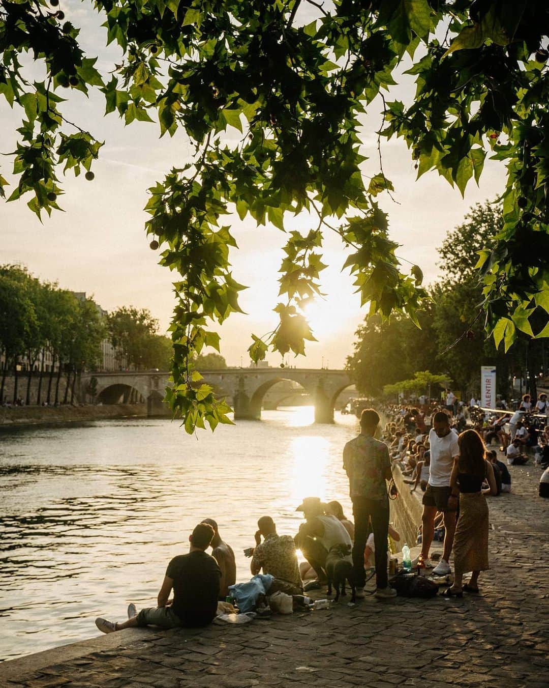 VuTheara Khamさんのインスタグラム写真 - (VuTheara KhamInstagram)「Parisian Vibes, Paris, 2020 💙💛💚 It's a series of pictures taken yesterday along the Seine river.」7月20日 20時58分 - vutheara