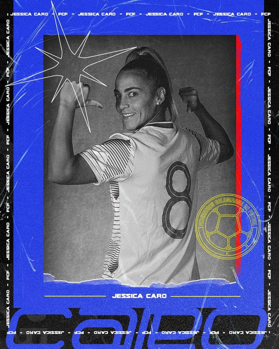 サッカー コロンビア代表チームのインスタグラム：「¡ Feliz cumpleaños @jekisa6 !   Nuestra volante está cumpliendo 3⃣2⃣ años y queremos enviarle una felicitación 🥳. Que sean muchos más llenos de fútbol 🌬️🕯️」