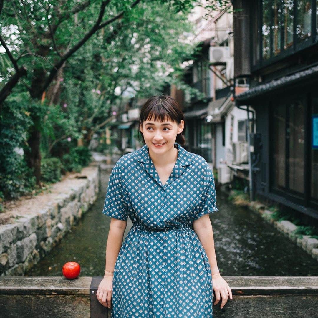 hiderin777のインスタグラム：「. . . . 清流 / 京都高瀬川🌿 . . . . 🍎」