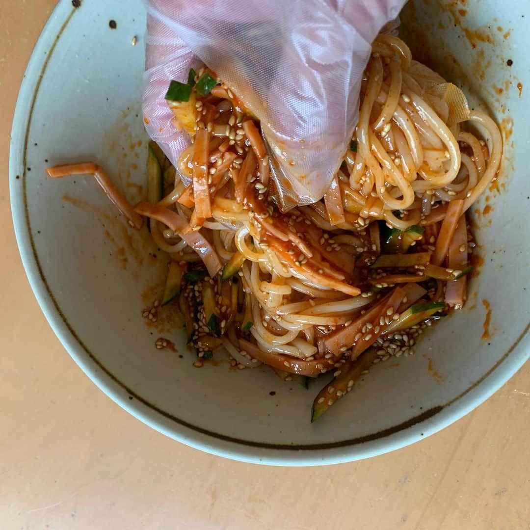 中山祐一朗さんのインスタグラム写真 - (中山祐一朗Instagram)「ビビン麺 赤いものばかり食べてます。」7月20日 22時21分 - yuurou99