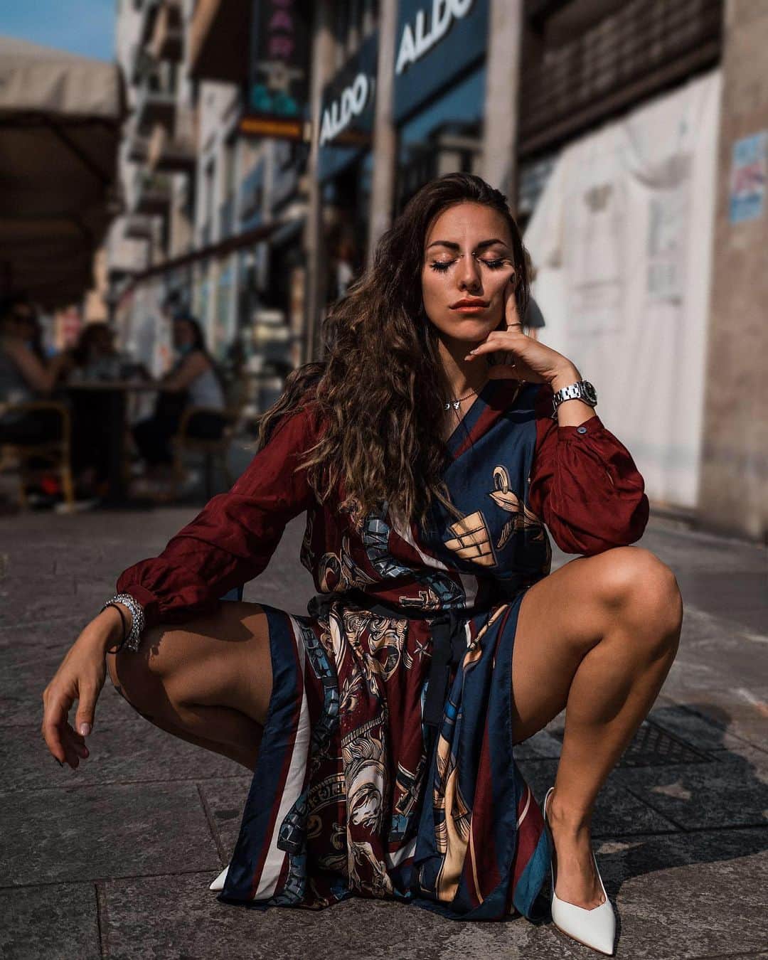 ALDO shoesさんのインスタグラム写真 - (ALDO shoesInstagram)「Talk about heel appeal! Italian rap artist @beb.ounce strikes the ultimate power pose in Julietta. #AldoItalia #AldoCrew」7月20日 22時37分 - aldo_shoes