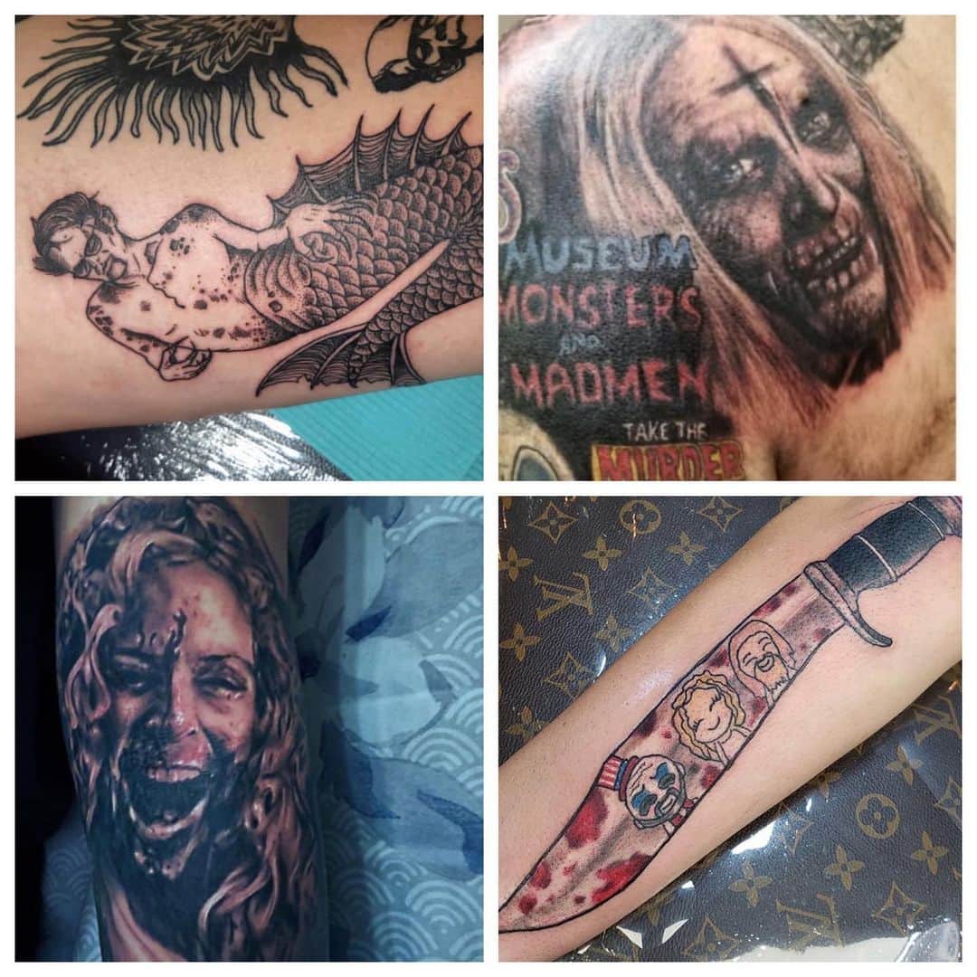 ロブ・ゾンビさんのインスタグラム写真 - (ロブ・ゾンビInstagram)「To celebrate 15 years of THE DEVIL’S REJECTS here is an avalanche of Firefly ink I noticed today! Unfortunately I don’t know who did these tattoos. So if it’s you ? Tell us. FIREFLY FOREVER! #robzombie #sherimoonzombie #billmoseley #sidhaig #thedevilsrejects #houseof1000corpses #3fromhell #drsatan」7月21日 0時22分 - robzombieofficial