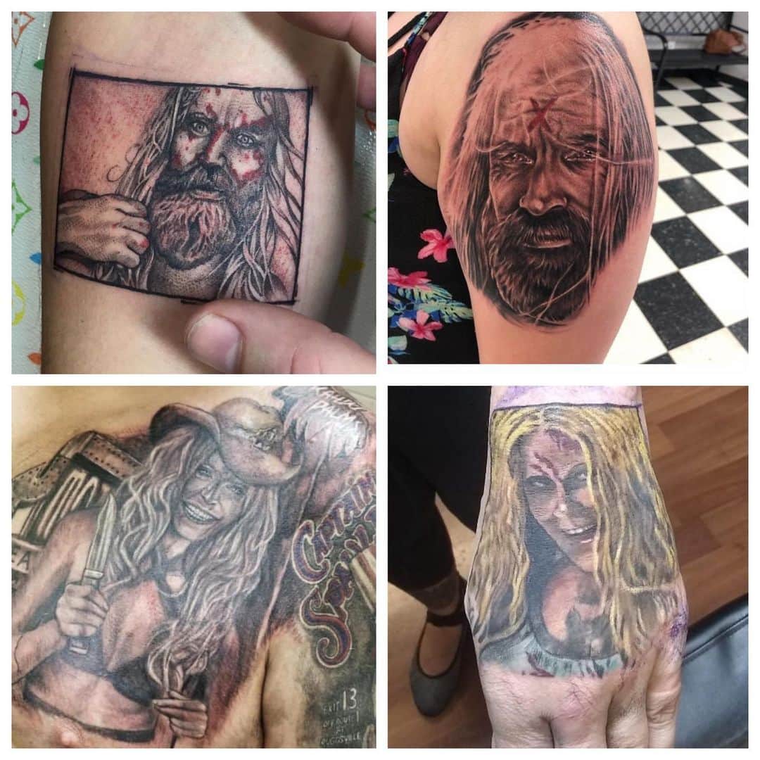 ロブ・ゾンビさんのインスタグラム写真 - (ロブ・ゾンビInstagram)「To celebrate 15 years of THE DEVIL’S REJECTS here is an avalanche of Firefly ink I noticed today! Unfortunately I don’t know who did these tattoos. So if it’s you ? Tell us. FIREFLY FOREVER! #robzombie #sherimoonzombie #billmoseley #sidhaig #thedevilsrejects #houseof1000corpses #3fromhell #drsatan」7月21日 0時22分 - robzombieofficial