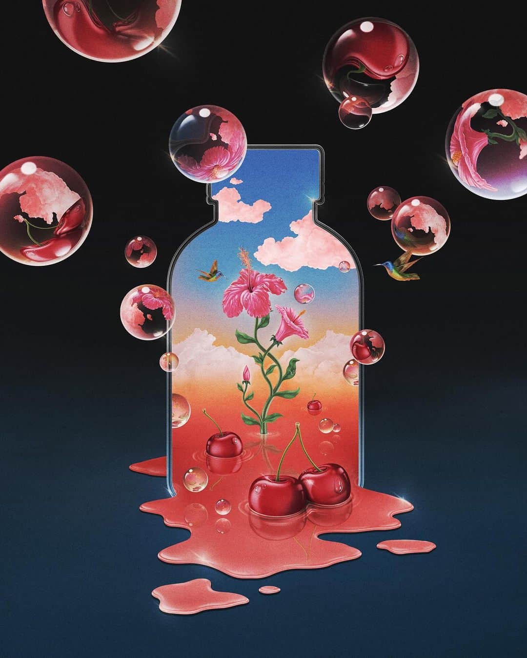 Chobaniのインスタグラム：「🚨TOMORROW🚨A whole new drink experience is coming. It’s tart and jammy. 🍒🌺Zingy and zesty, too.🍋 Tropical and slightly sweet.🍍 We have new flavors we want you to meet. (Tomorrow!) Can you guess what it is?」