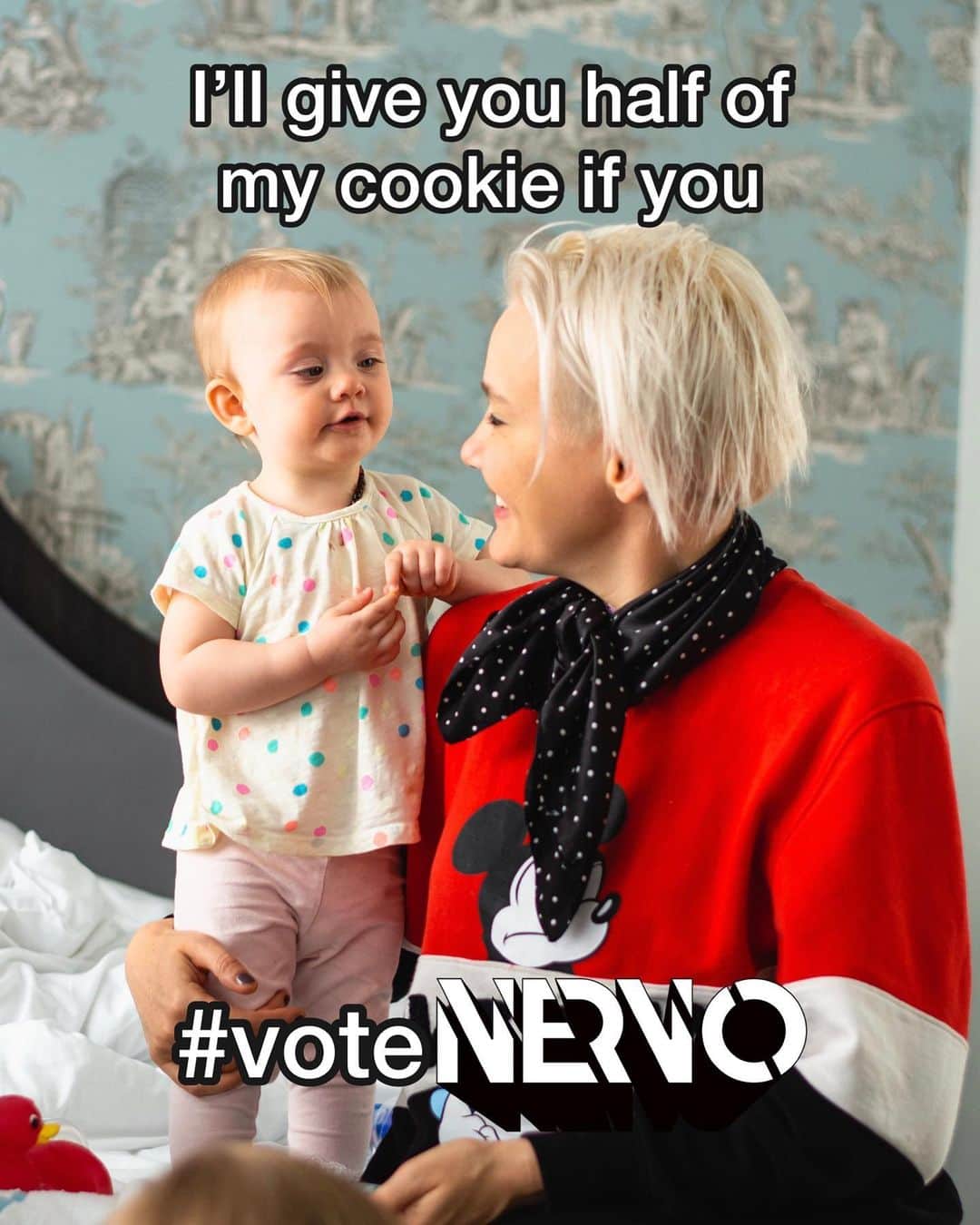 NERVOさんのインスタグラム写真 - (NERVOInstagram)「Ace is feeling a bit generous today hey….🍪🍪👶🏼👶🏼😂 #voteNERVO #NERVOmemes   It has been a weird year for us touring DJs. Not being able to play out our music or see you at shows has definitely been an adjustment. We're still adjusting and we're hoping to return to the life as we knew it. In the meantime, if you feel compelled to vote in the Djmag top 100 we would be chuffed to be considered 🥰(link in bio)  We love what we do and it does make a difference to our careers -  whether it be helping get visibility at festivals or with the labels who release our music, it all helps!  So, until we meet (in person) again, peace and health to everyone out there. May you be pumping your home stereo systems to remember our precious rave moments! 🙇‍♀️🙇‍♀️💕💕🔝🔝」7月21日 0時51分 - nervomusic