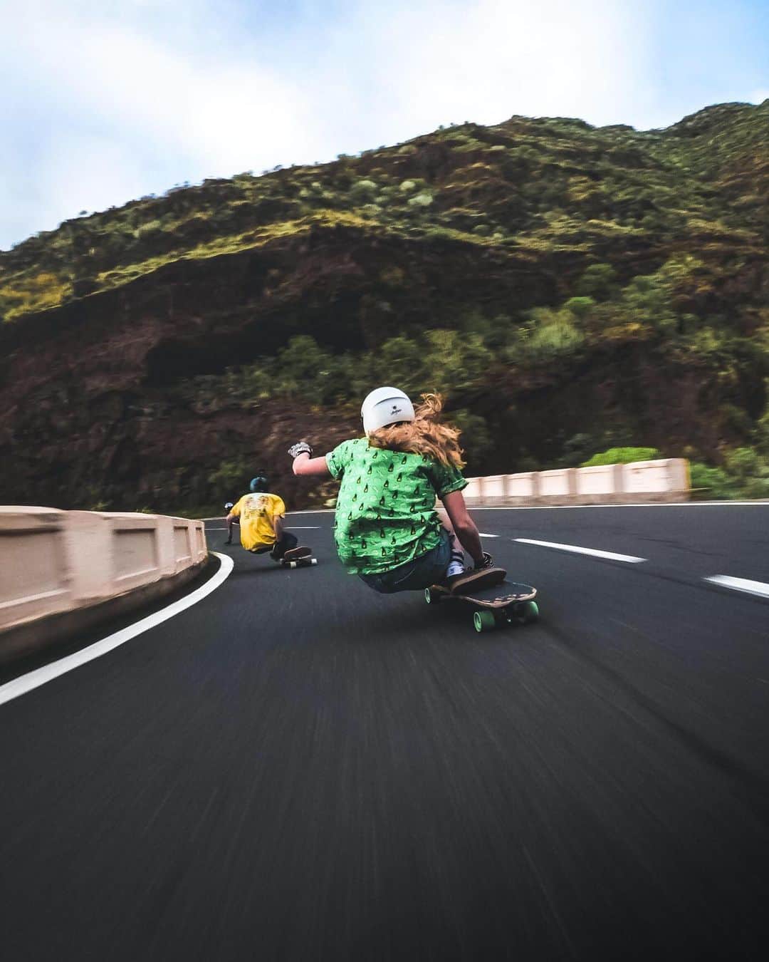 goproさんのインスタグラム写真 - (goproInstagram)「Photo of the Day: Ripping around the curves of Spain's tallest mountain with #GoProFamily member @fredfalco_ 🛹 ⠀⠀⠀⠀⠀⠀⠀⠀⠀ @GoProES #GoProES #GoProHERO8 #Downhill #Skateboarding」7月21日 0時56分 - gopro