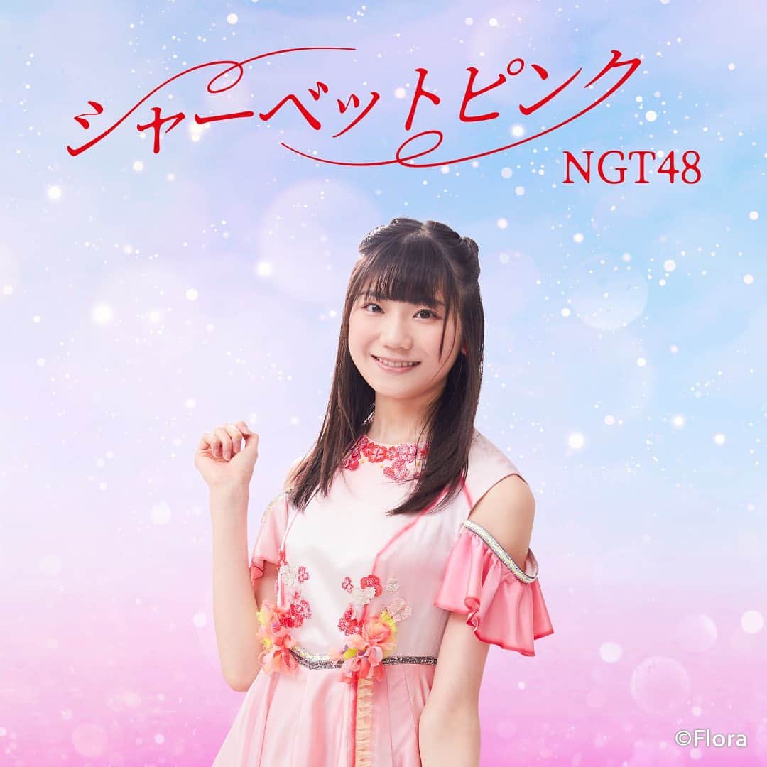 NGT48さんのインスタグラム写真 - (NGT48Instagram)「2020.7.22(wed) release NGT48 5th「シャーベットピンク 」  リリースまであと、、いよいよあと1日！  #シャーベットピンク  #NGT48 #藤崎未夢」7月21日 12時01分 - official_ngt48