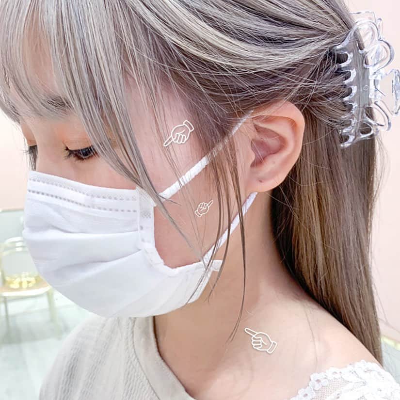 原涼香のインスタグラム：「巻かなくてもかわいいおくれ毛🤍 最初からあったみたいに繊細につくります モイスチャーつけてさらっと🌬 ㅤㅤㅤㅤㅤㅤㅤㅤㅤㅤㅤㅤㅤ」