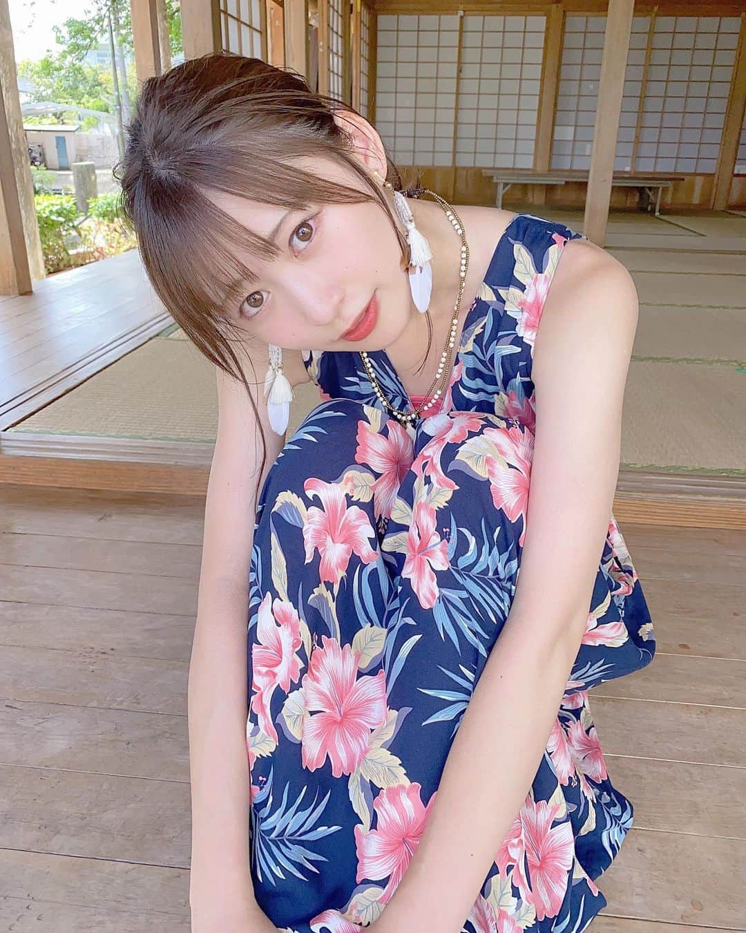 空野青空のインスタグラム：「おはよ〜🐔🐣☀ また沖縄いきたいねっっ」
