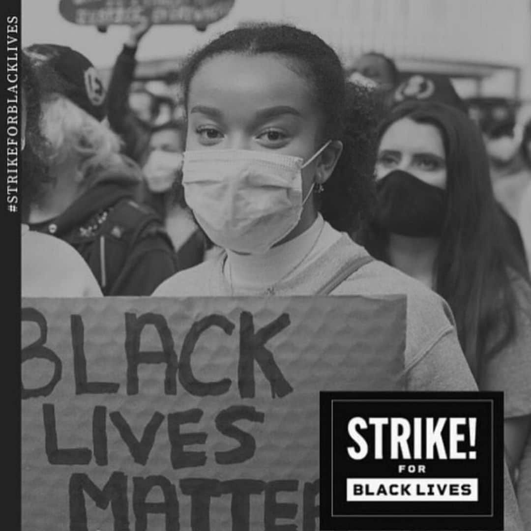 ヒル・ハーパーさんのインスタグラム写真 - (ヒル・ハーパーInstagram)「If you are in a position to, please join us today and thousands of workers to support the #StrikeForBlackLives. Take the pledge to join. Whether masked up in-person or online, step up and show your solidarity. Remember, there is no economic justice without racial justice.   Link in bio for resources about the #StrikeForBlackLives #fightfor15 #ProtectAllWorkers #BlackLivesMatter」7月21日 4時36分 - hillharper