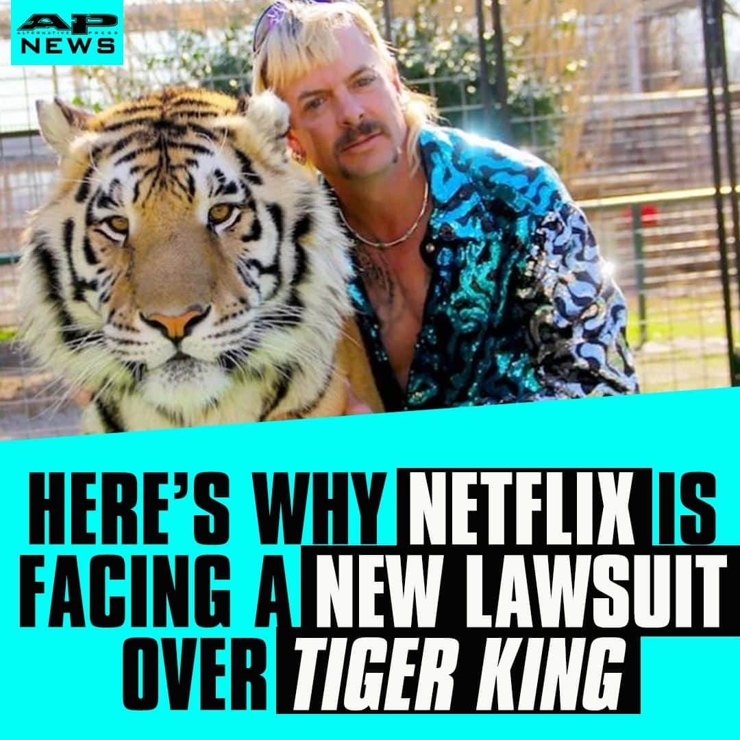 Alternative Pressさんのインスタグラム写真 - (Alternative PressInstagram)「@netflix is being sued for using the alleged trademarked phrase “Tiger King” as the title of the controversial docuseries ⁠ LINK IN BIO⁠ .⁠ .⁠ .⁠ #tigerking #joeexotic #netflix #netflixseries #netflixdocuseries #netflixoriginal #alternativepress #altpress」7月21日 6時01分 - altpress