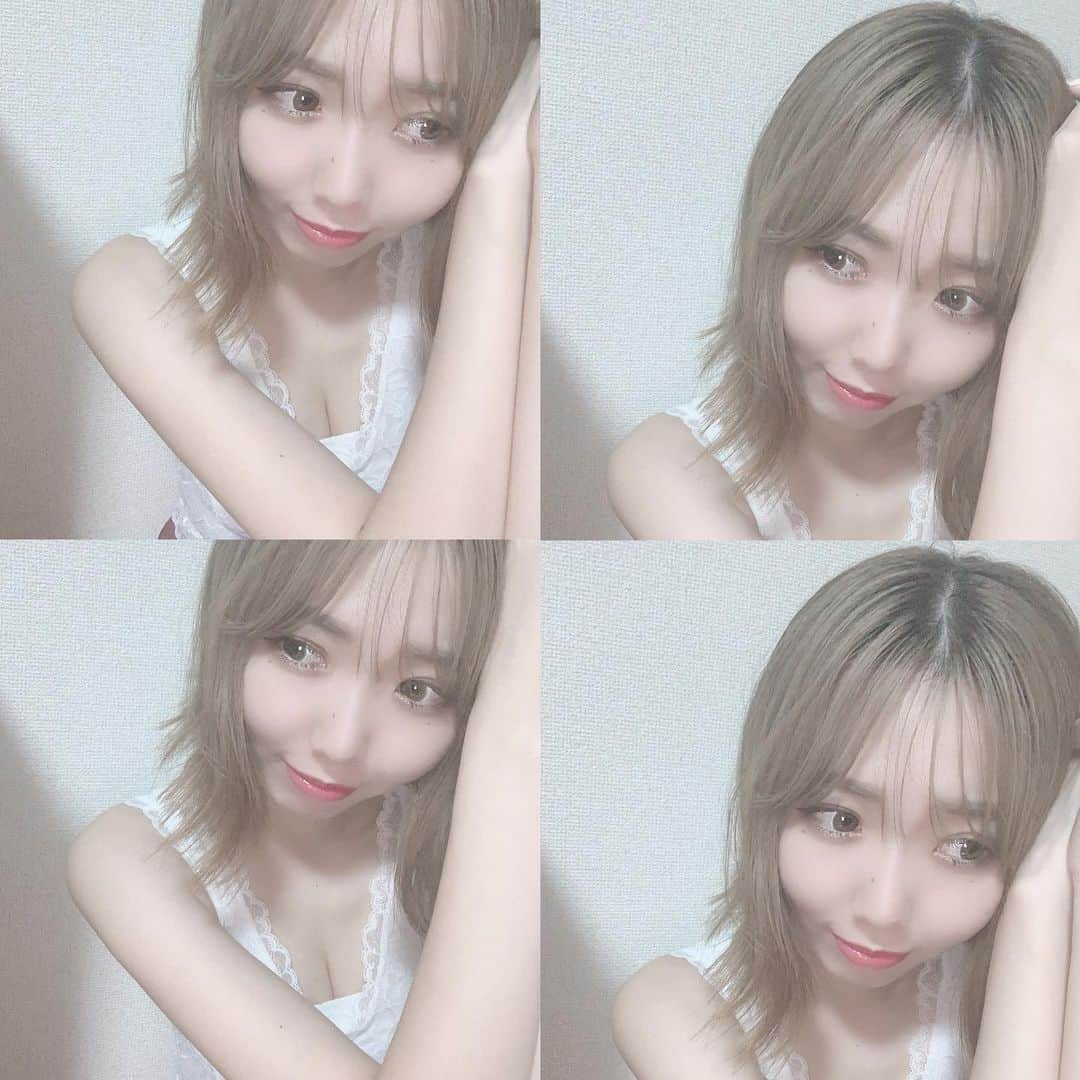 桑名利瑠のインスタグラム：「. . . おはようございます☀ 良き1日を♡ . good morning... Have a nice day! . . . #fashion #followforfollowback #followｍe #selfie #selca #photo #makeup #make #outfit #outfitoftheday #instafashion #instagood #l4l #instalike #instapic #photooftheday #yesterday #ショートボブ #ウェーブヘア #ハイトーン #code #summer #プチプラ #韓国風 #도쿄 #아이돌 #패션 #네일 #goodmorning #良い1日を」