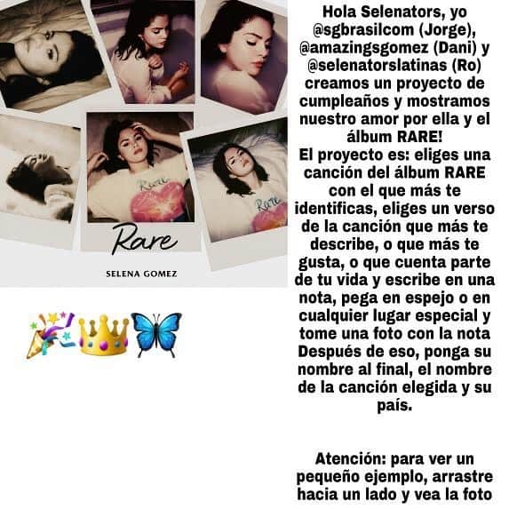 Always With Selenaさんのインスタグラム写真 - (Always With SelenaInstagram)「Hi guys, this is our project to celebrate Selena's birthday, the photo can be sent by message to any of the accounts.」7月21日 8時34分 - amazingsgomez