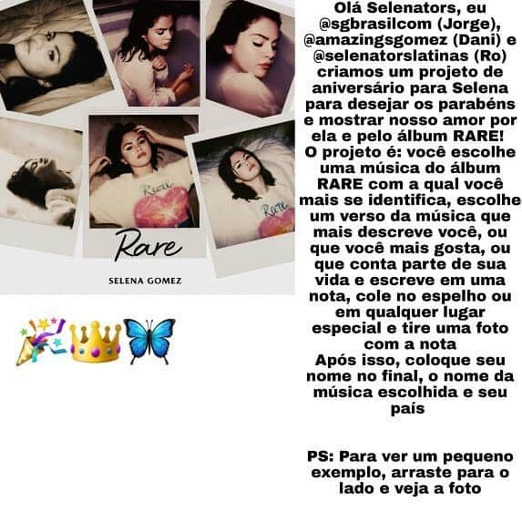 Always With Selenaさんのインスタグラム写真 - (Always With SelenaInstagram)「Hi guys, this is our project to celebrate Selena's birthday, the photo can be sent by message to any of the accounts.」7月21日 8時34分 - amazingsgomez