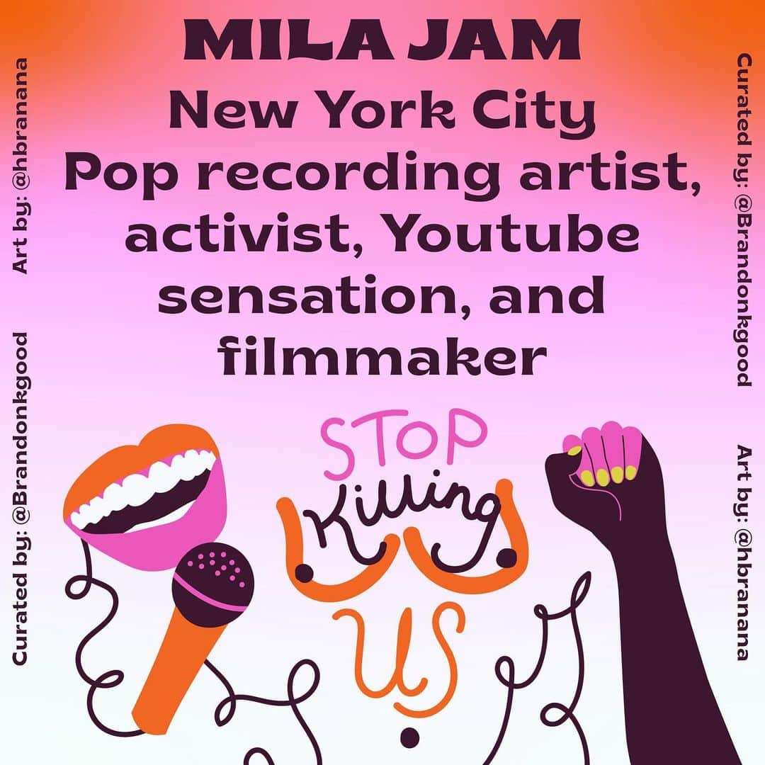 ガブリエル・ユニオンさんのインスタグラム写真 - (ガブリエル・ユニオンInstagram)「As part of the Legendary Leaders campaign, I'm honored to amplify Mila Jam @themilajam. Swipe to learn more about her & show her love ❤️ In her honor, support and donate to @blacktranstravelfund if you can. They pay for private car rides for Black Trans women in NY & NJ so they can access self-determined safer transportation options. #LegendaryLeaders #BlackTransLivesMatter」7月21日 8時44分 - gabunion