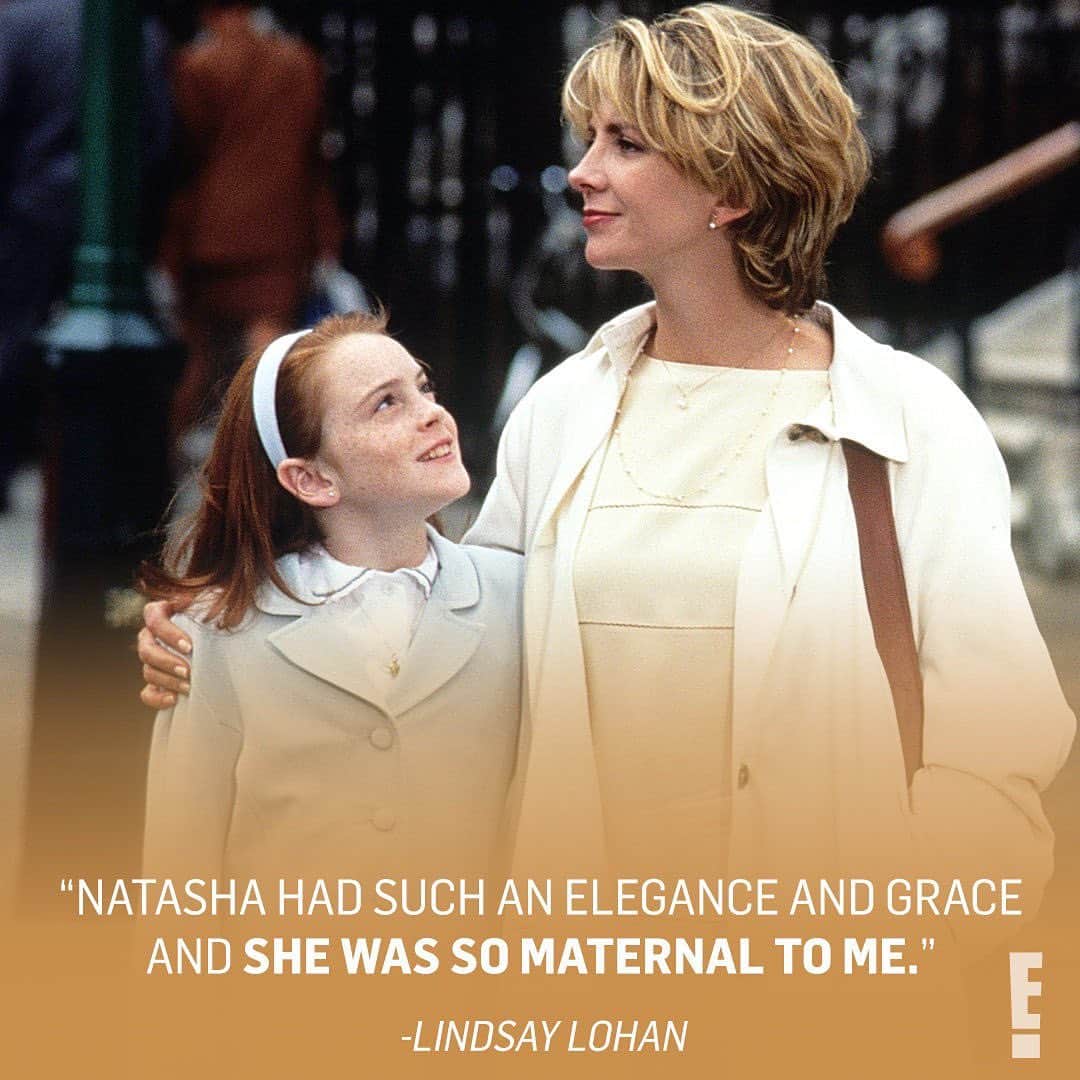 E! Onlineさんのインスタグラム写真 - (E! OnlineInstagram)「This will be an everlasting love. ♥️ Lindsay Lohan, Dennis Quaid, and the cast of the #ParentTrap virtually reunited and honored the late Natasha Richardson. (📷: Shutterstock)」7月21日 8時46分 - enews