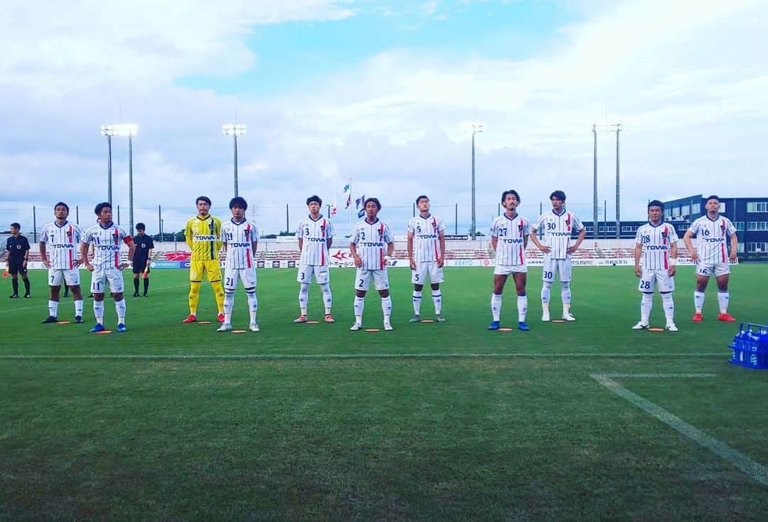 太田康介のインスタグラム：「開幕！  サッカーが出来ることに感謝！  残念な結果に終わったけどまたここから頑張ります💪  #ラインメール青森 #太田康介」