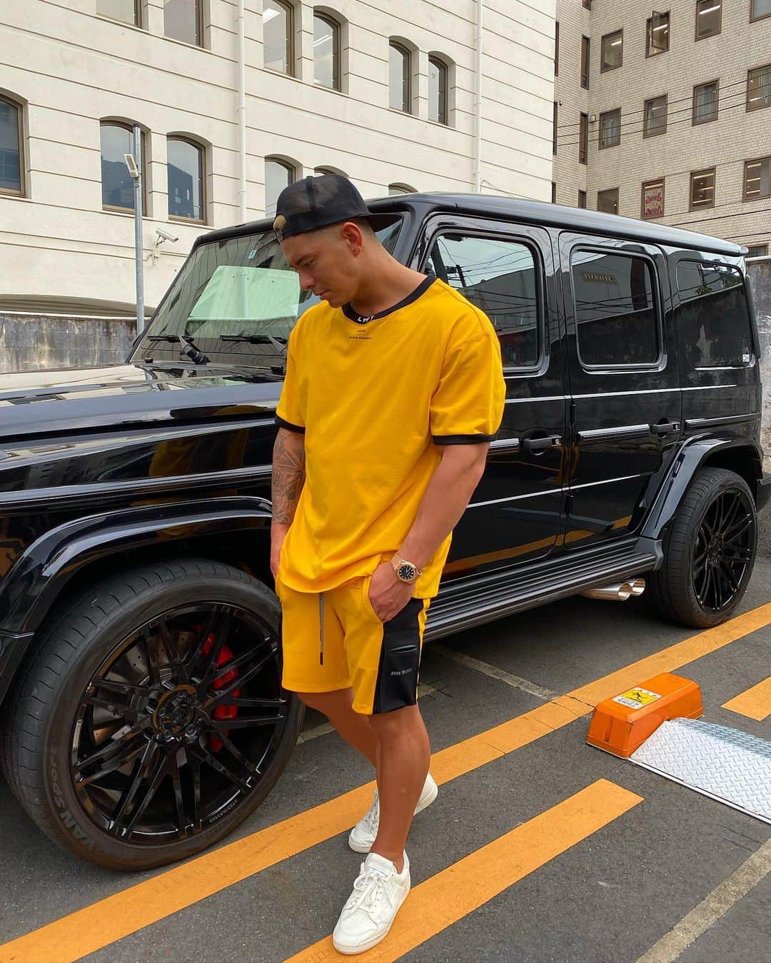 エドワード加藤さんのインスタグラム写真 - (エドワード加藤Instagram)「🟨🐝💪 @lyft.official」7月21日 21時14分 - edward_kato_fitness_jp