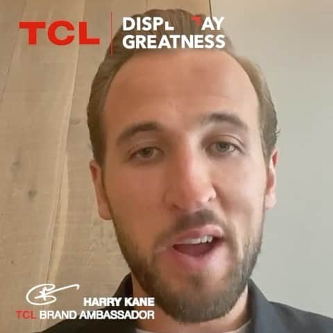 ハリー・ケインのインスタグラム：「Really excited to announce my partnership with @tcl_uk.   Their QLED TVs, TCL 10 series smartphone display greatness and bring people together in the same way that football does. Excited for what's to come. @tclmobile_uk」