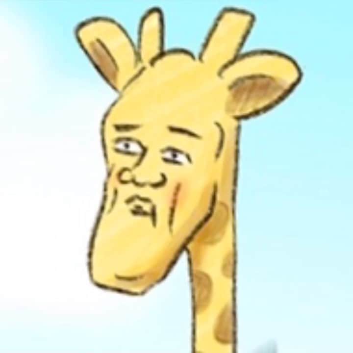 のインスタグラム：「🦒」