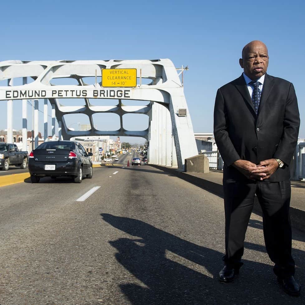 Harper's BAZAARさんのインスタグラム写真 - (Harper's BAZAARInstagram)「The death of civil rights titan John Lewis is sparking calls to rename Selma’s Edmund Pettus Bridge, where he and hundreds of others made history decades prior while marching for the right to vote. Instead of paying tribute to Edmund Pettus, a Confederate officer and Ku Klux Klan leader, the bridge could instead commemorate the late congressman, who died this past Friday. But we need more than monuments, urges Melissa Harris-Perry. “I don’t care about statues or memorials. As a Southerner, raised amid pervasive Confederate iconography, I am not overly concerned with what chunk of concrete or metal will be raised or renamed to honor the late Congressman John Lewis,” @mharrisperry writes. “He was human, not granite. He felt cold and pain. There is only one monument that can begin to acknowledge the sacrifices and successes of this most courageous legislator of our age: restoration of voting rights by immediate passage of the For the People Act.” Head to the link in our bio to read the full story.」7月21日 22時15分 - harpersbazaarus