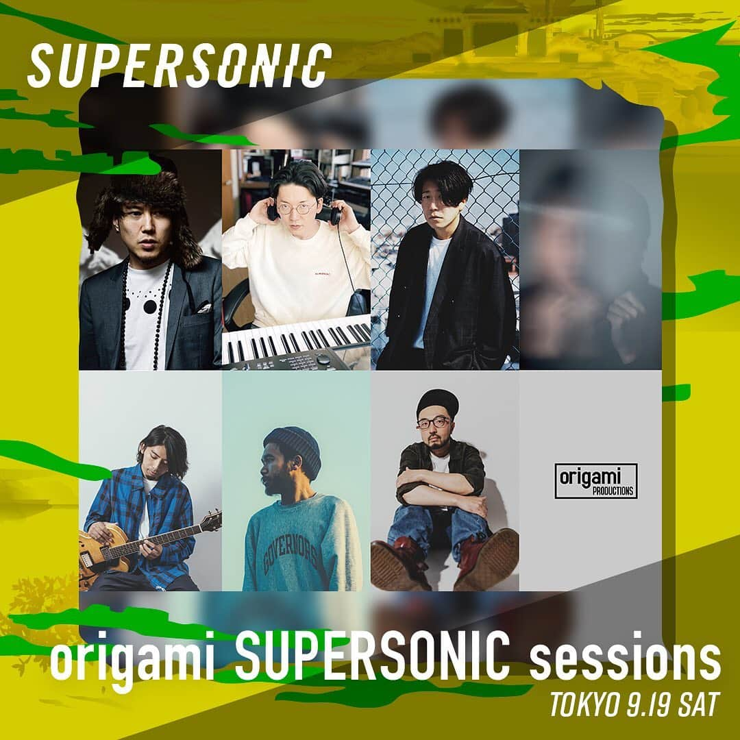 Ovallのインスタグラム：「📡 SUPERSONIC 2020 📡  9/19(sat) Ovall 出演決定！ origami PRODUCTIONS 所属アーティストによるスペシャル編成『origami SUPERSONIC sessions』でお届け✈️✨ 当日しか見られないコラボもあるかも？ ぜひチェックしてください！ #supersonic  #スパソニ #ShingoSuzuki #mabanua  #関口シンゴ #Ovall」