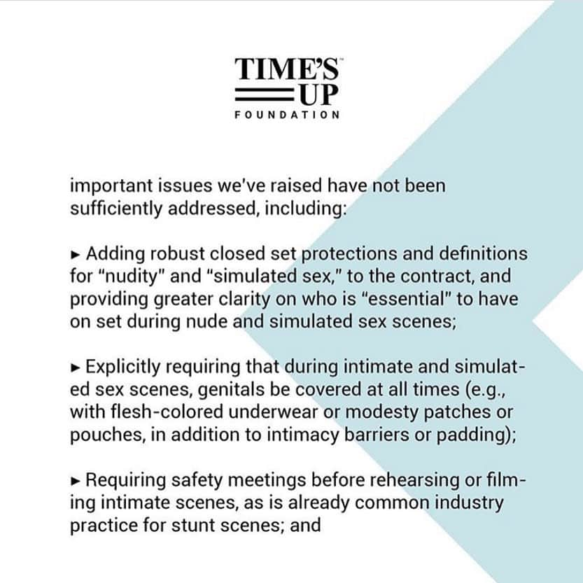 エヴァ・ロンゴリアさんのインスタグラム写真 - (エヴァ・ロンゴリアInstagram)「Creating safe workplaces in an industry where nudity & intimacy is part of the work is crucial. @sagaftra and @amptv failed to properly address sexual misconduct in their safety measures. Actors, we urge you to vote NO to the 2020 TV/Theatrical Agreement. #TIMESUP」7月21日 14時24分 - evalongoria