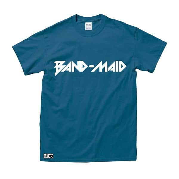 BAND-MAIDさんのインスタグラム写真 - (BAND-MAIDInstagram)「LOGO-T Ingigo blue / Black It will be released on  July 23, p.m. 2:00 JST #bandmaid #newmerch #wdbm #worlddomination #zepptour」7月21日 14時39分 - bandmaid.jp