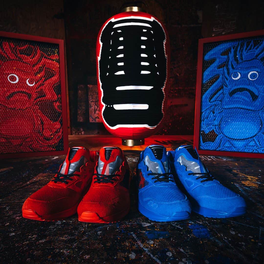 HYPEBEASTさんのインスタグラム写真 - (HYPEBEASTInstagram)「@hypebeastkicks: @sneakerwolf and @asics have come together for a bold Japan-inspired capsule dubbed “WELCOME TOKYO.” Spotlighting Sneakerwolf’s signature grafitti Kanji prints, the capsule features red and blue colorways of the GEL-LYTE XXXs, as well as three graphic T-shirts. Look for the pack to be available exclusively on Sneakerwolf and @________gr8’s website on July 24 for $158 USD per pair.⁠⠀ Photo: @rkrkrk」7月21日 14時57分 - hypebeast