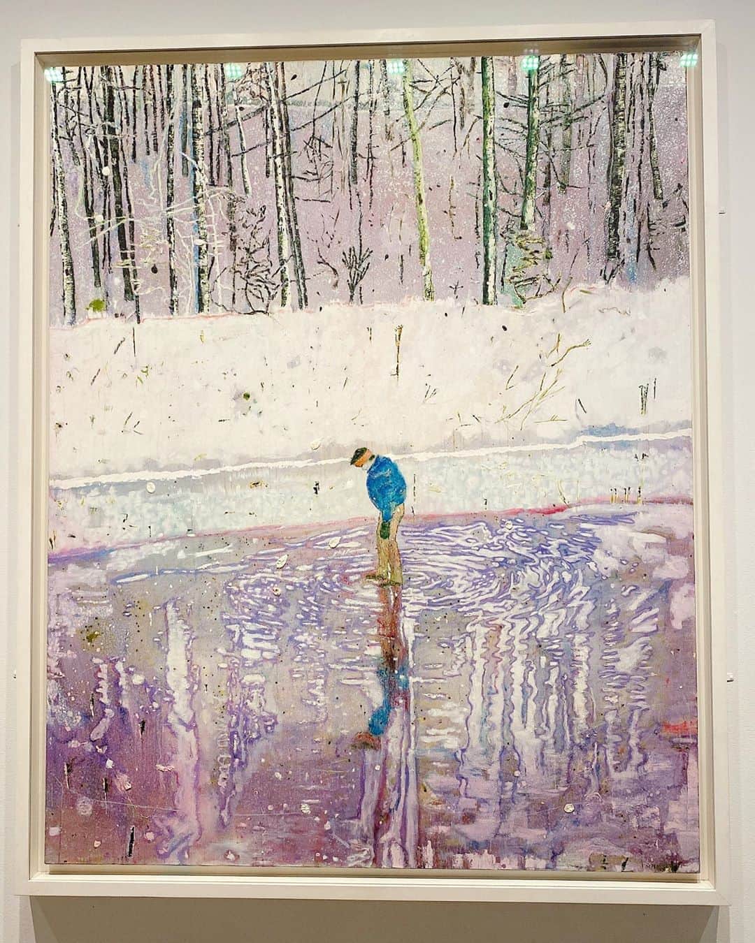 大石絵理のインスタグラム：「peter doig🐋」