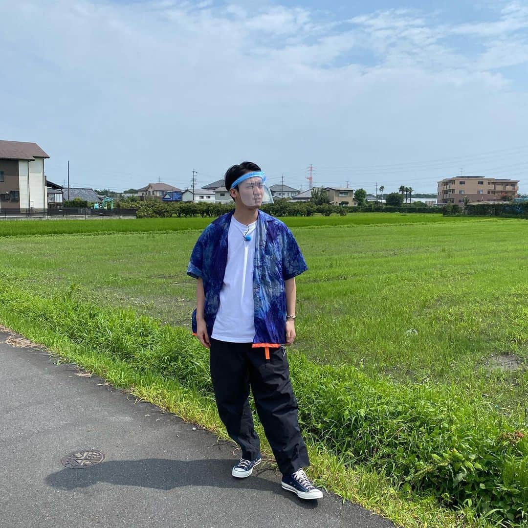 ダイキさんのインスタグラム写真 - (ダイキInstagram)「#ootd #faceshield #kolor#victimandco#chucktaylor」7月21日 15時45分 - daiki_sugiura0619