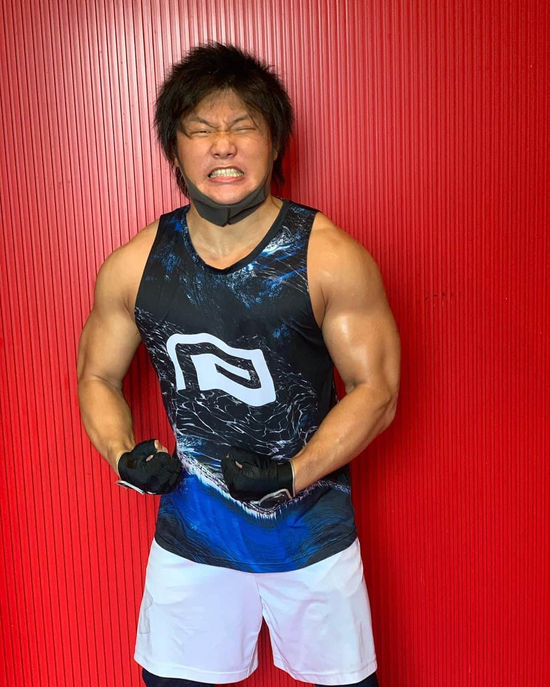 のインスタグラム：「今日も高校、大学時代の柔道部の後輩（今は保険屋）と合同トレ！！！💪🔥  燃え尽きたぜ、真っ白に…🔥  #ajpw #ajpwtv #wrestling  #プロレス  #四中工 #愛大 #柔道部」