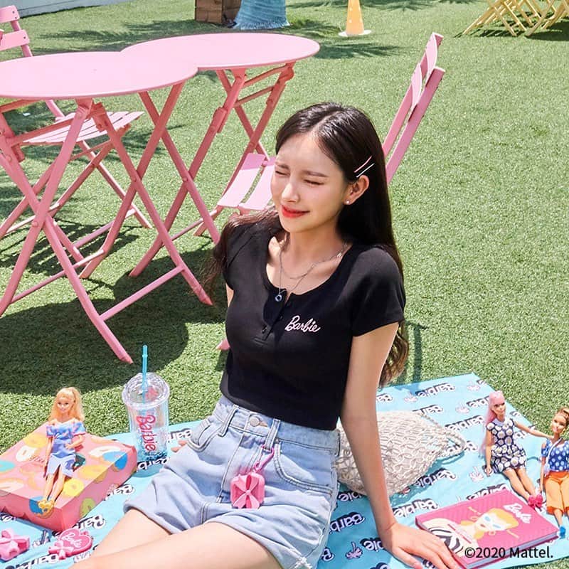 Chuuのインスタグラム：「❤️CHUU x barbie❤️ _ 2020 CHUU x barbie 💕💕💕 소장가치 200000% 러블리 큐티 상품들을 지금 츄에서 만나보세요🤗」