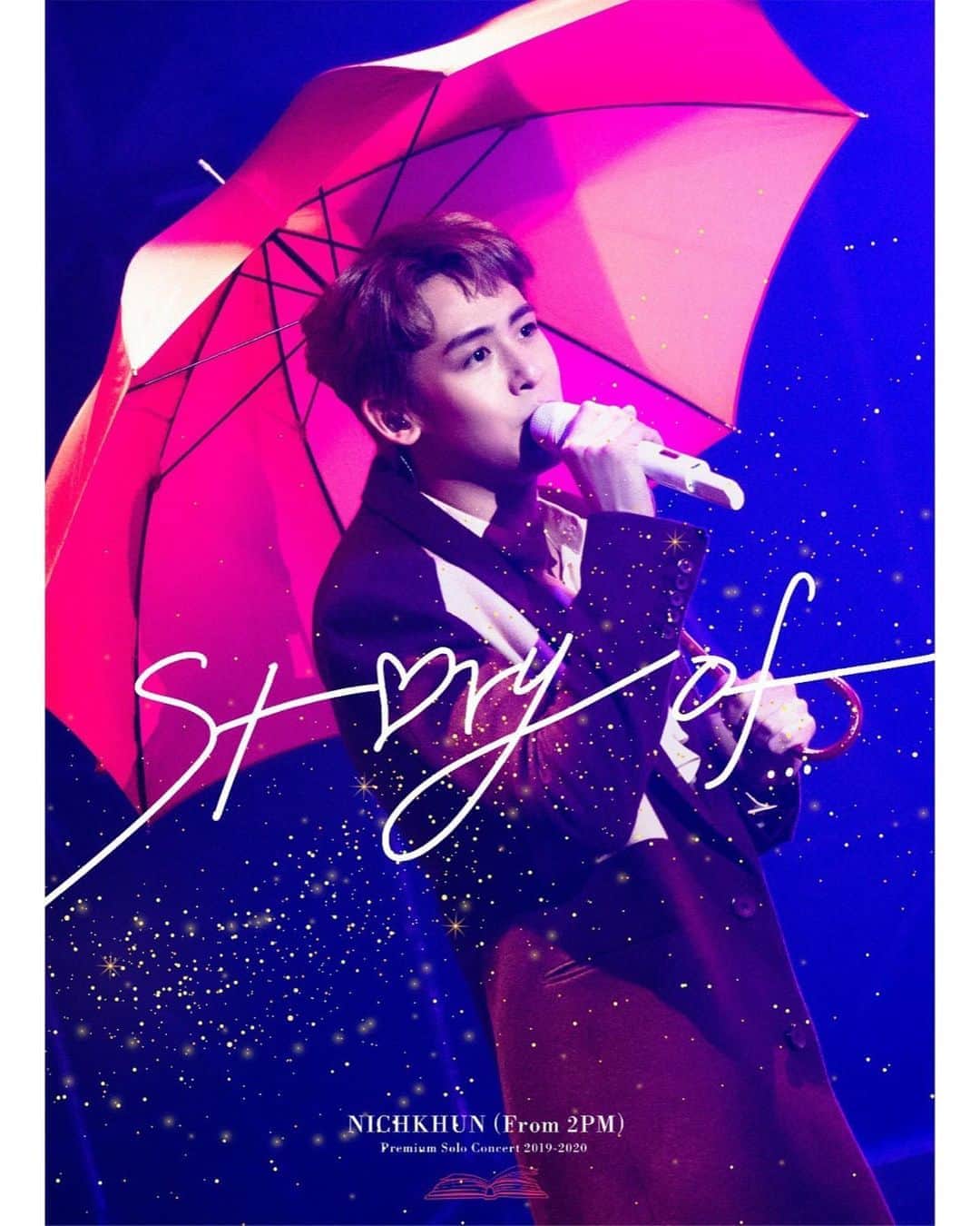 ニックン（2PM）のインスタグラム：「9/23「NICHKHUN (From 2PM) Premium Solo Concert 2019-2020 ”Story of...”」Blu-ray/DVD Release!   #2PM  #NICHKHUN  #ニックン #Story_of」