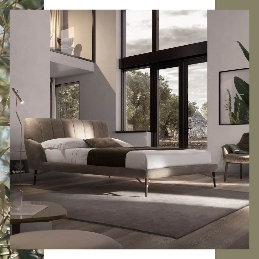 Natuzzi Officialさんのインスタグラム写真 - (Natuzzi OfficialInstagram)「Svevo bed  is a perfect example of the concept of "total harmony" pursued by Natuzzi Italia. This model is available in a wide range of fabric or fine Natuzzi leather upholstery options, among which to choose the right one for your lifestyle and interior decor.  #Natuzzi #NatuzziItalia #unitedforharmony #comfort #elegance #design #lifestyle #style #furniture #homefurniture #madeinitaly #living #interiordesign #decor #furnituredesign #homedesign #inspiration #interior #instadesign #designlovers #italianstyle #homedecor #lovedesign #designers #designer」7月21日 19時00分 - natuzzi