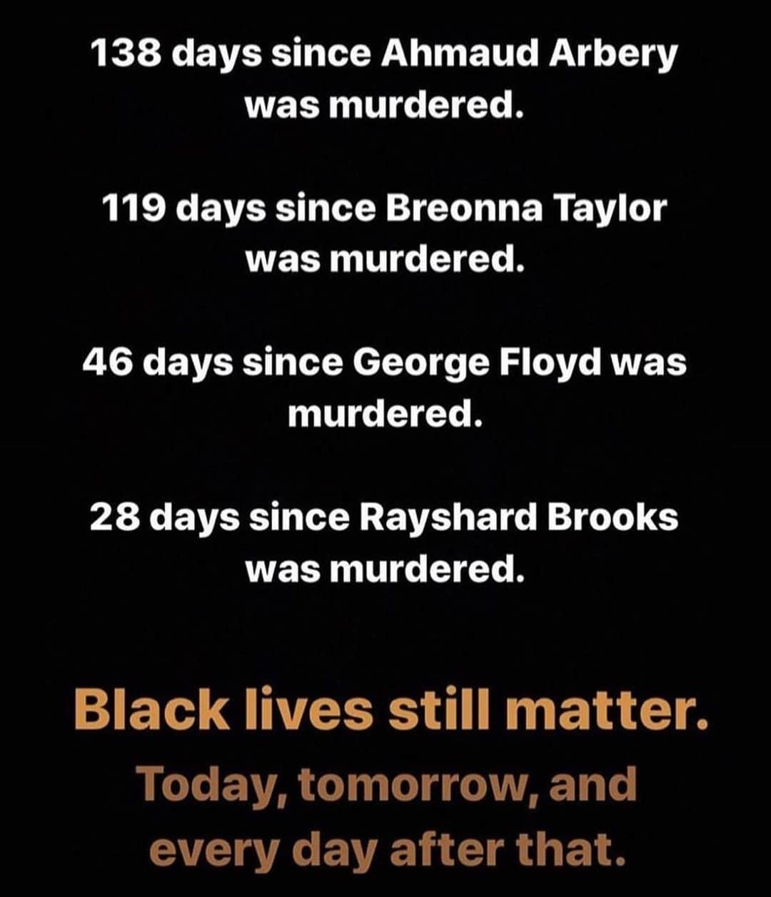 ジェイミー・フォックスさんのインスタグラム写真 - (ジェイミー・フォックスInstagram)「#justiceforgeorgefloyd #blacklivesmatter #breonnataylor #ahmaudarbery #rayshardbrooks」7月21日 20時12分 - iamjamiefoxx