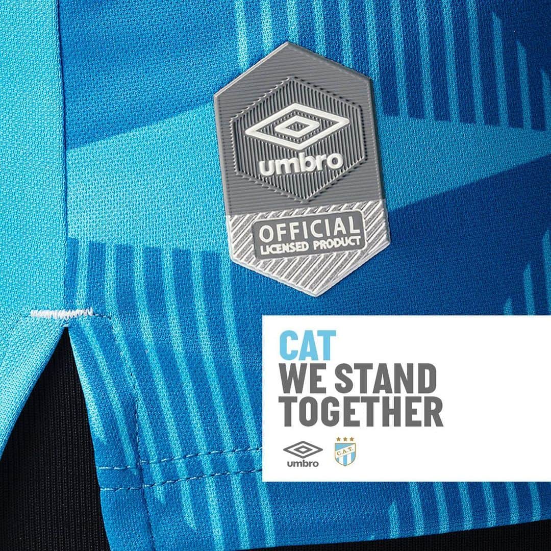 UMBROさんのインスタグラム写真 - (UMBROInstagram)「We stand together with @atleticotucuman. The new 20/21 3rd jersey is now available.」7月21日 20時27分 - umbro