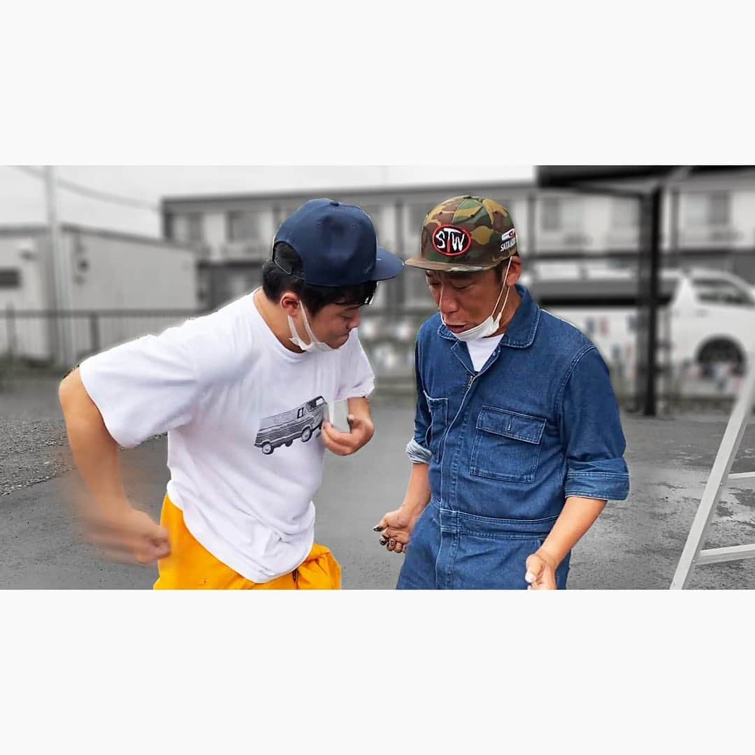 佐田正樹さんのインスタグラム写真 - (佐田正樹Instagram)「車を塗っただけなのに  YouTube動画アップしました。 見らんとくらさるーぜ!! #総長系YouTuber  #SATAbuilders #佐田正樹 #佐田 #作田 #つくるた #光岡自動車 #ガリュー #改造 #カスタム #全塗装 #エイジングゴリラ #物作りゴリラ」7月21日 20時42分 - satakisama