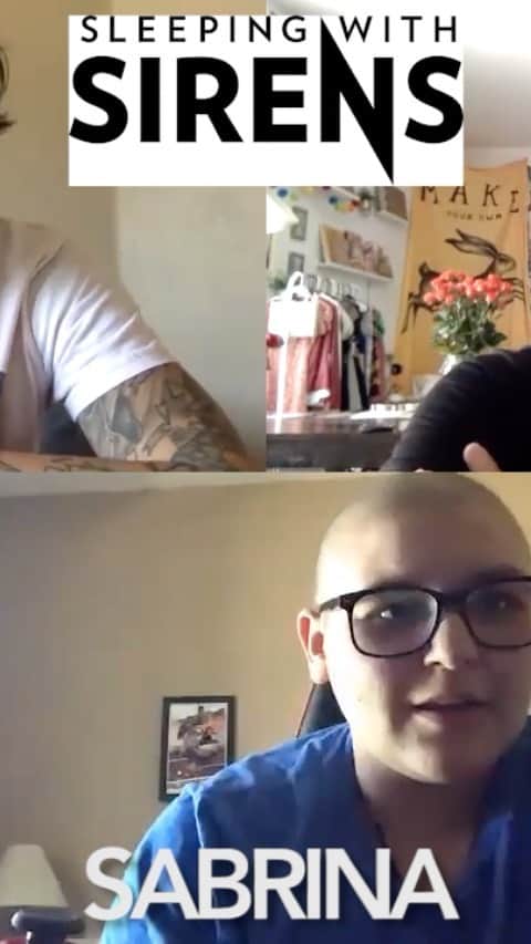 ニック・マーティンのインスタグラム：「Much love to Sabrina (@sabrina5avage) for sharing her incredibly inspiring story to @kellinquinn & myself ❤️ Thank you to @ltdfoundation & @piercethevic for setting up this Zoom call! Can’t wait to hang one day, Sabrina 🙌🏽」